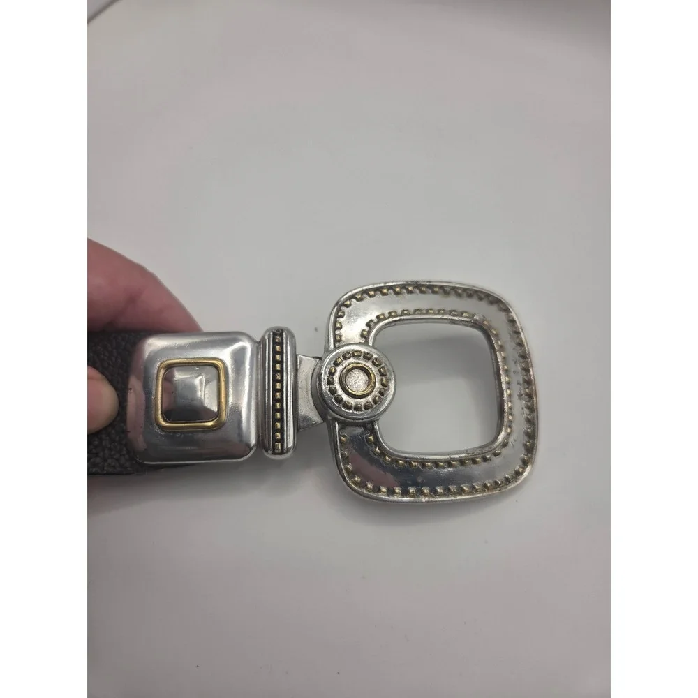 Chico's Leather Belt Womens S/M 35